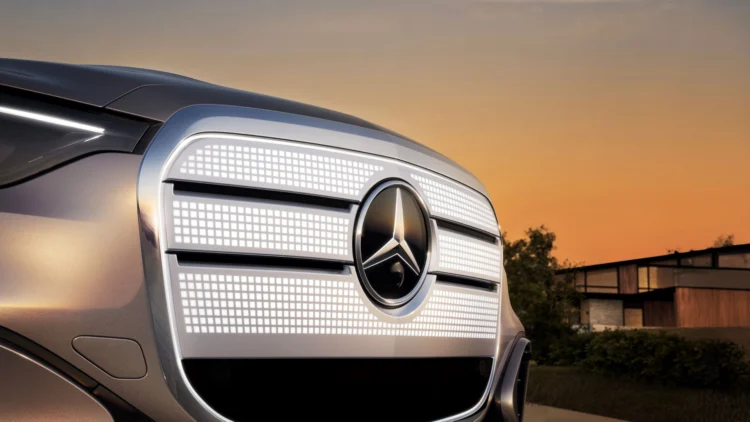 mercedes-benz yeni ön ızgara